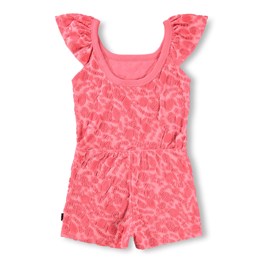 Lemon Quotes Jumpsuit by Molo in pink