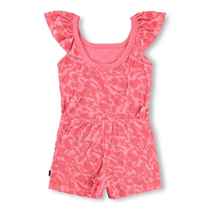 Lemon Quotes Jumpsuit by Molo in pink