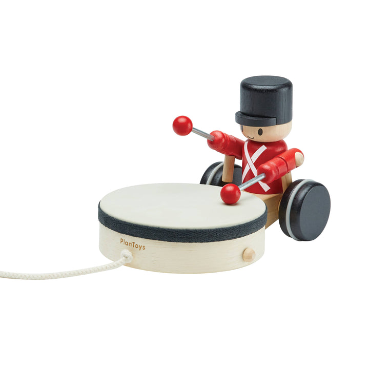 Pull Along Drummer by Plantoys