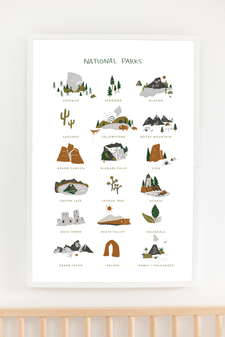 National Parks Art Print
