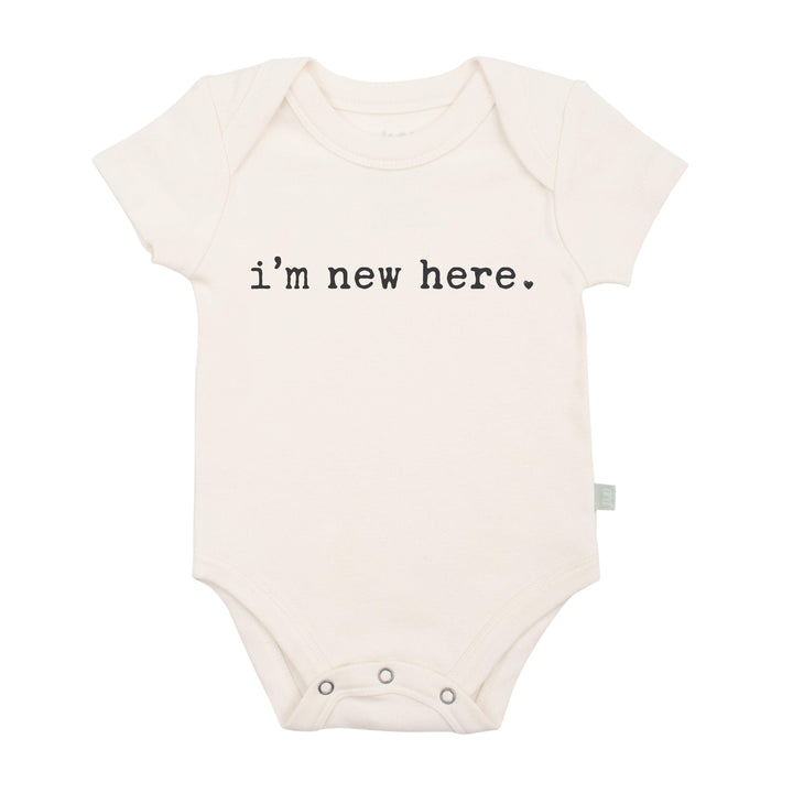 "I'm New Here" Graphic Bodysuit