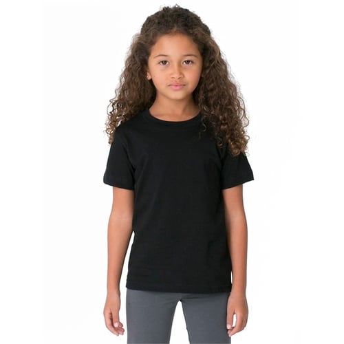 Toddler Fine Jersey Crewneck T-Shirt by American Apparel