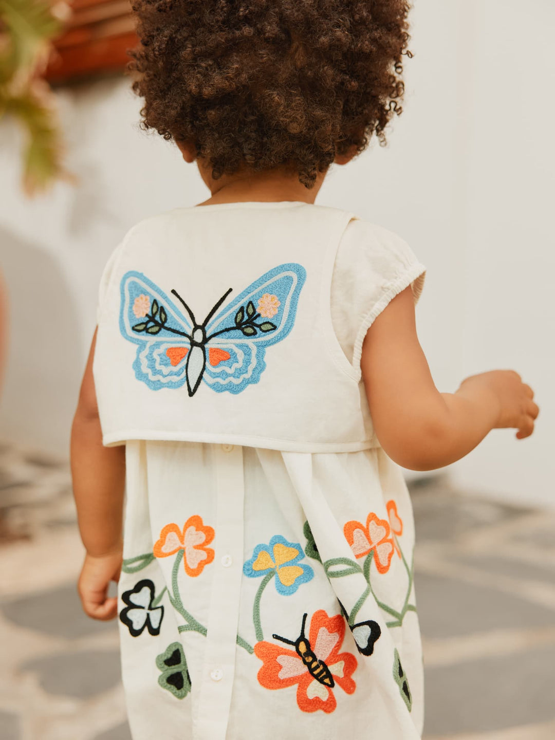 Carissa Soft Nature Baby Dress by Molo