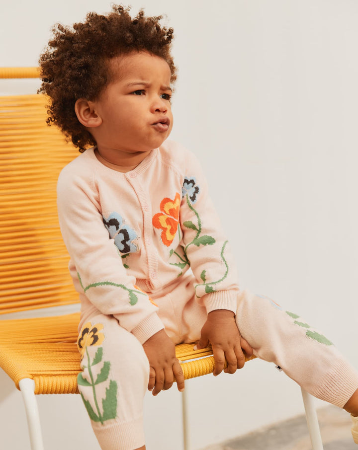 Sol Folklore Garden Knit Cardigan by Molo