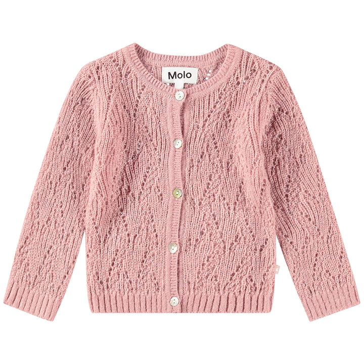 Gilli Petal Blush Cardigan by Molo