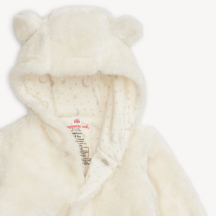 Cloud Minky Bear Footie by Magnetic Me