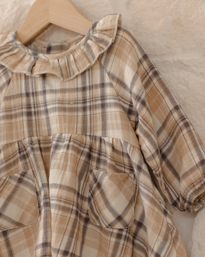 Simone Dress Fall Plaid
