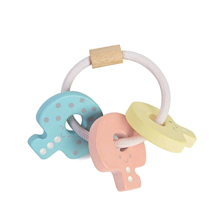 Baby Key Rattle by Plan Toy