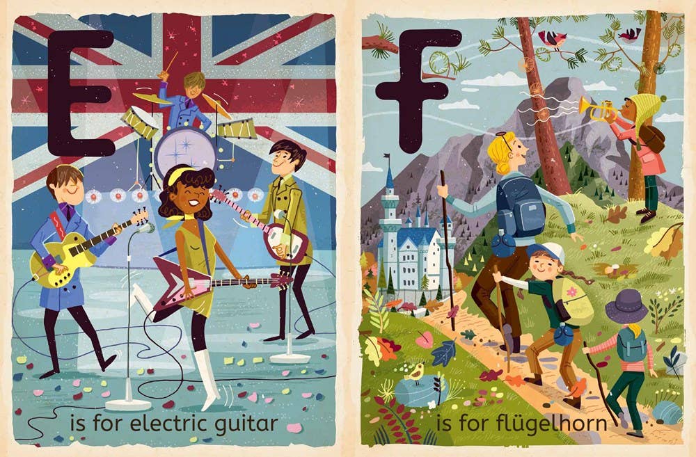 Babesta M is for Music Board Book
