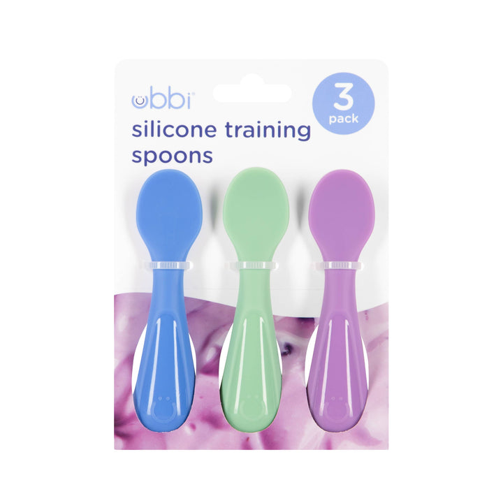 Silicone Utensils for Toddlers - 3 Pack