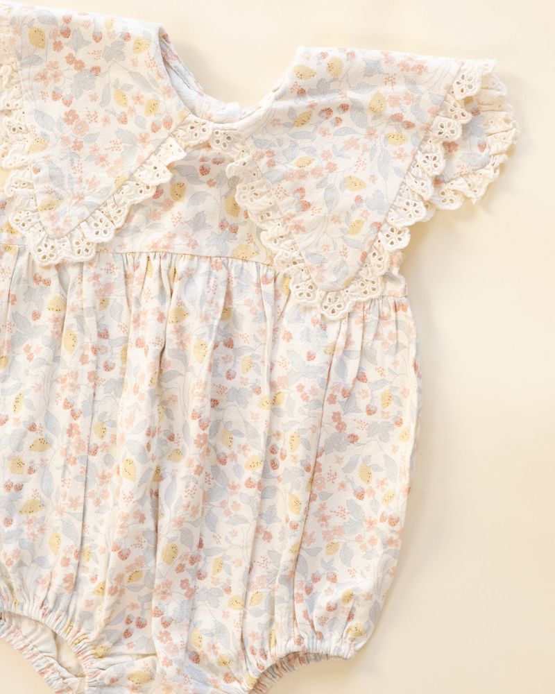 Porter Romper - Summer Garden