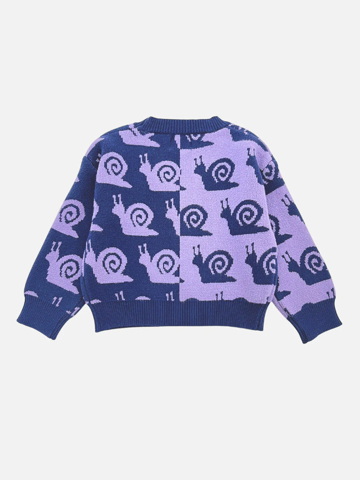 Escargot Cardigan by Milk Teeth 