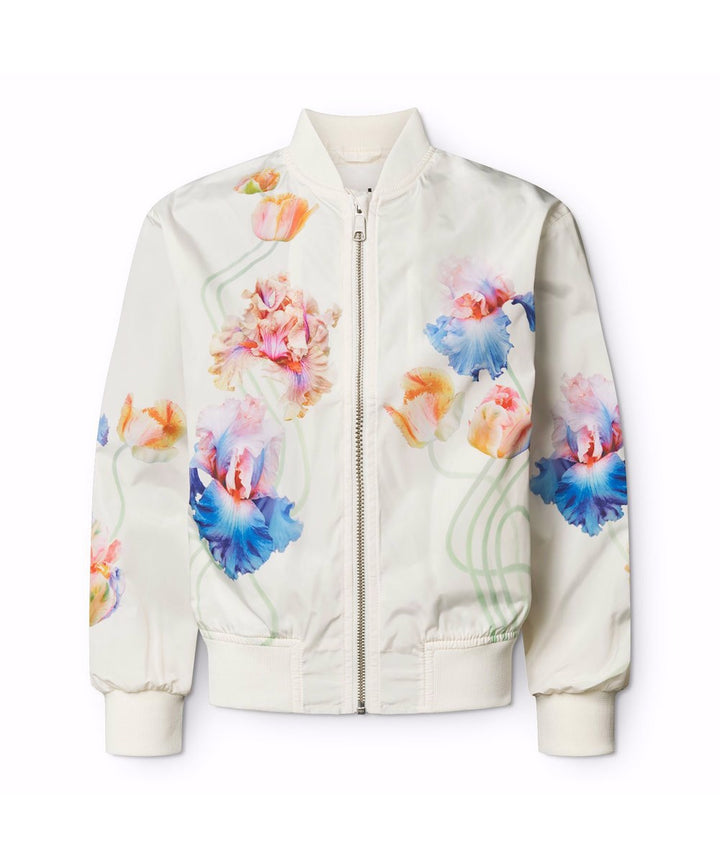 Haliva Tulips White Jacket by Molo