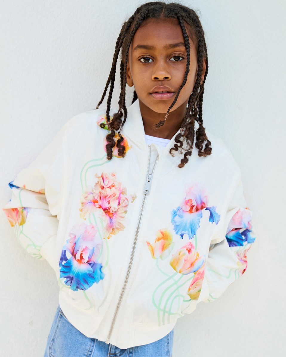Haliva Tulips White Jacket – Babesta