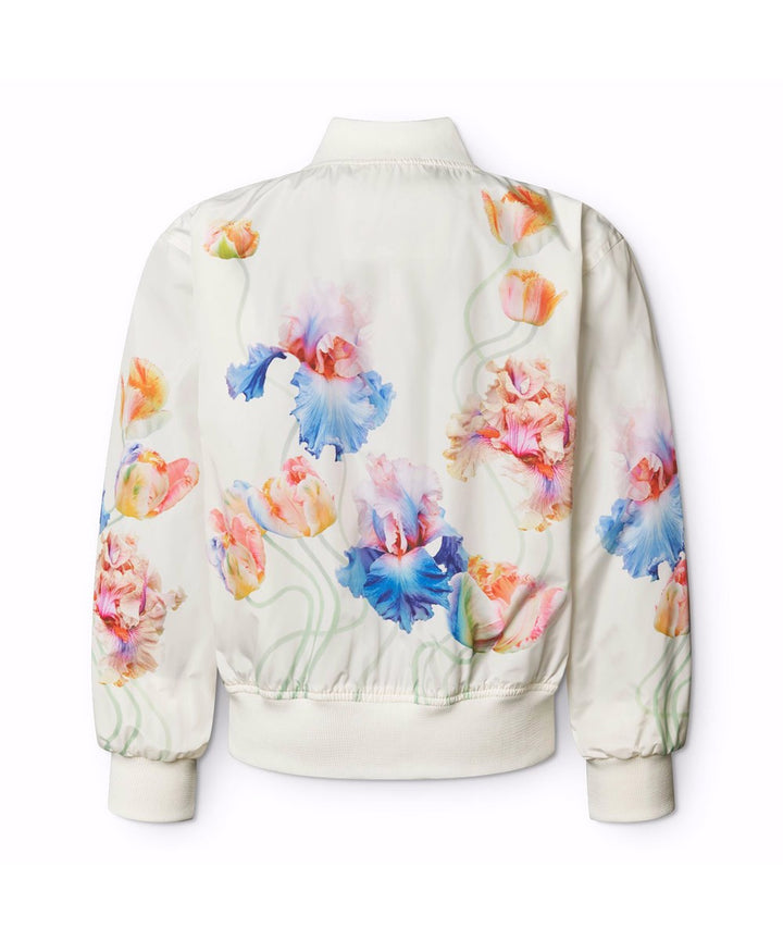 Haliva Tulips White Jacket by Molo