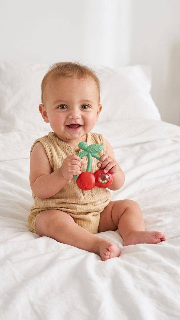Bitzy Shake - Silicone Teether with Rattle