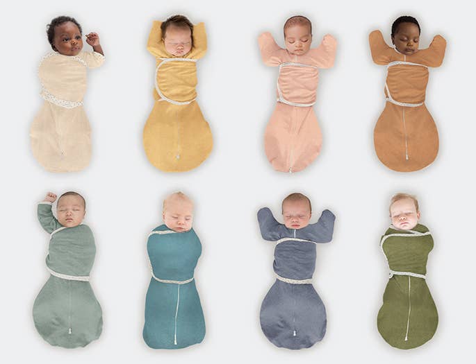 Omni Swaddle Sack - Heathered Jadeite