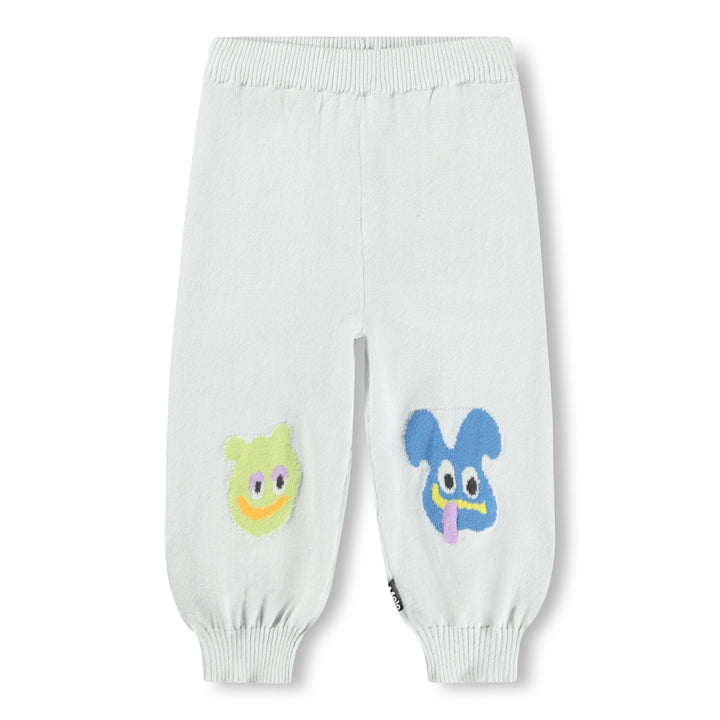 Sol Wave Crest Knit Pants by Molo