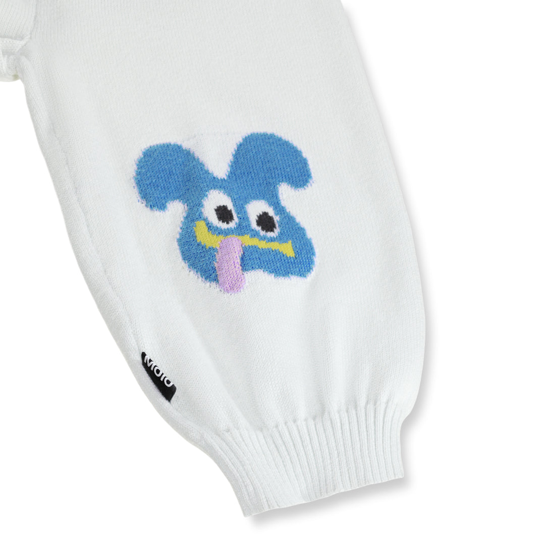 Sol Wave Crest Knit Pants by Molo