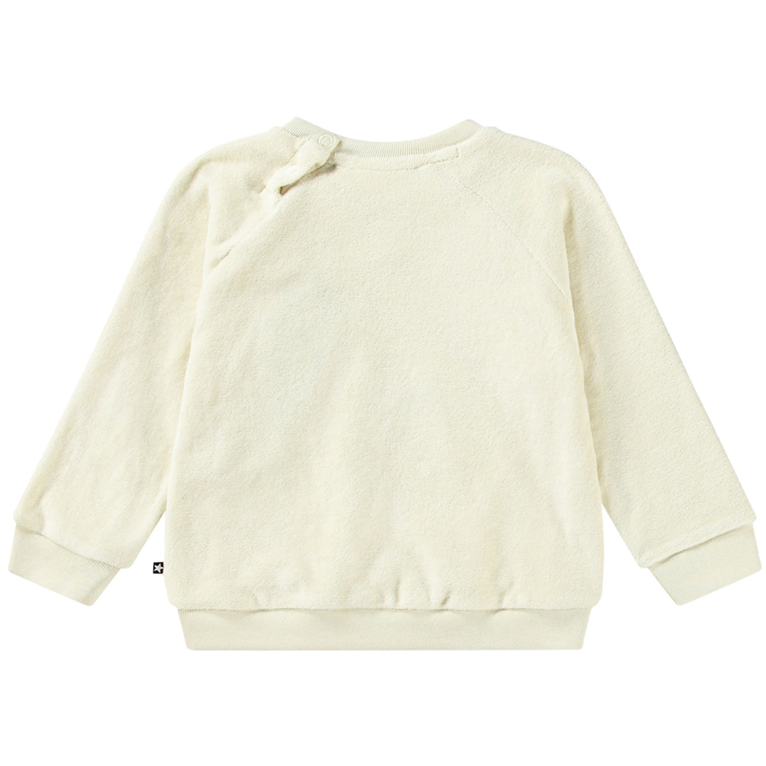 Deary White Noise Sweatshirt by Molo