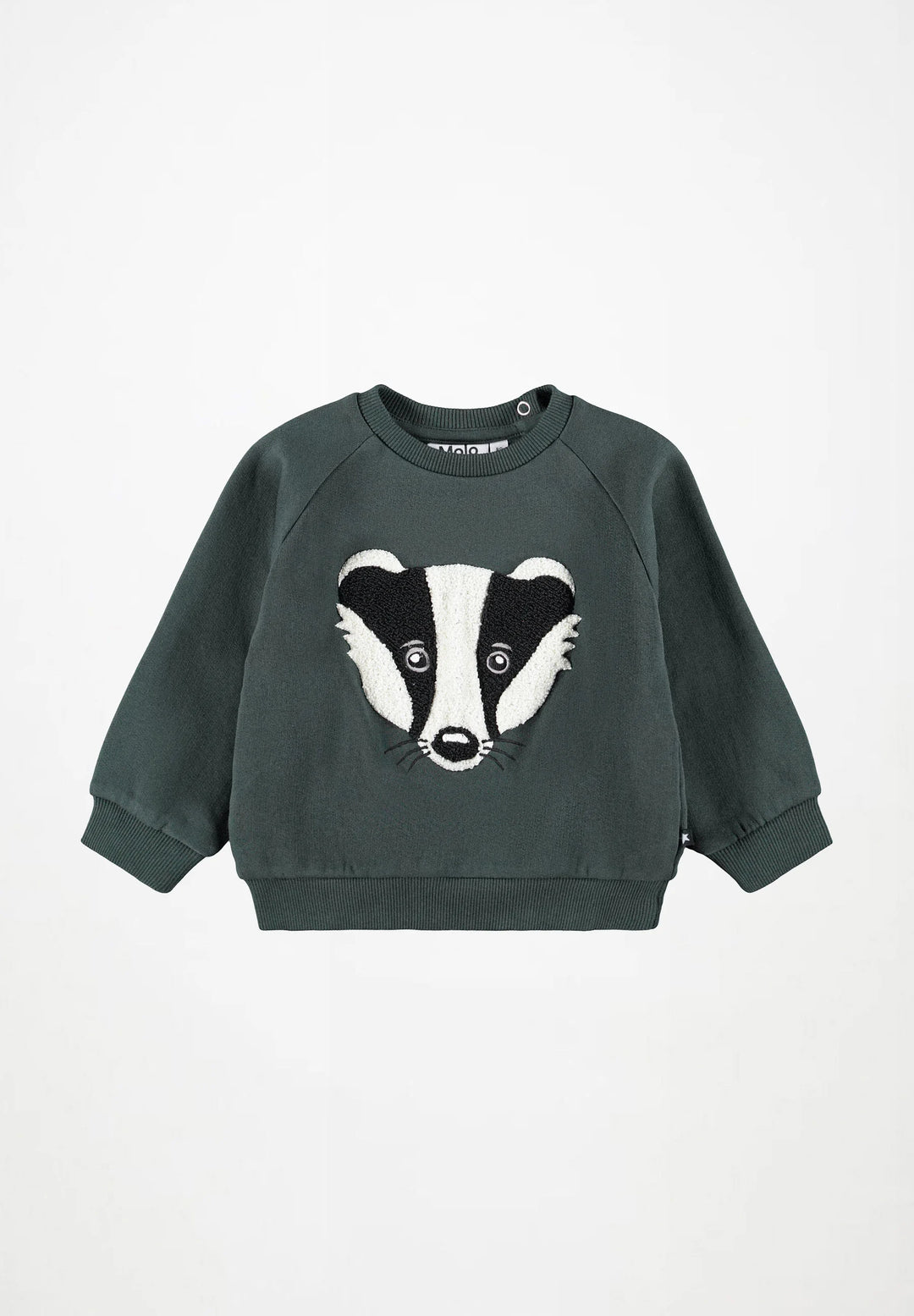 Babesta Disc Sweatshirt Taxus by Molo 