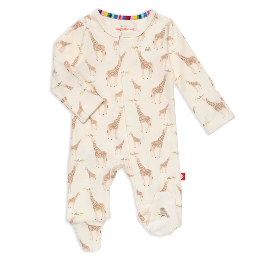 Giraffe Organic Magnetic Footie by Magnetic me