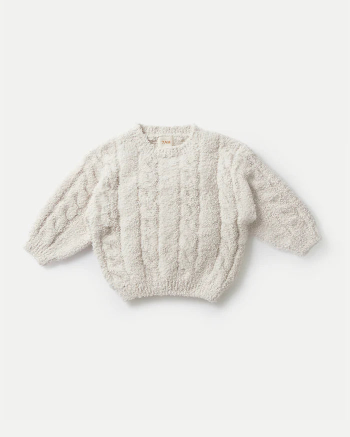 Boxy Sweater Cable by 7AM Enfant