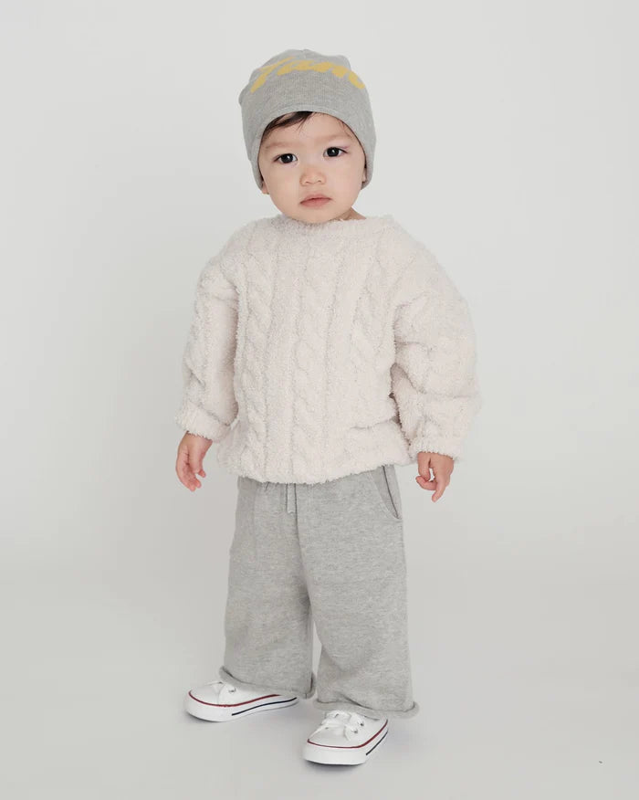 Boxy Sweater Cable by 7AM Enfant