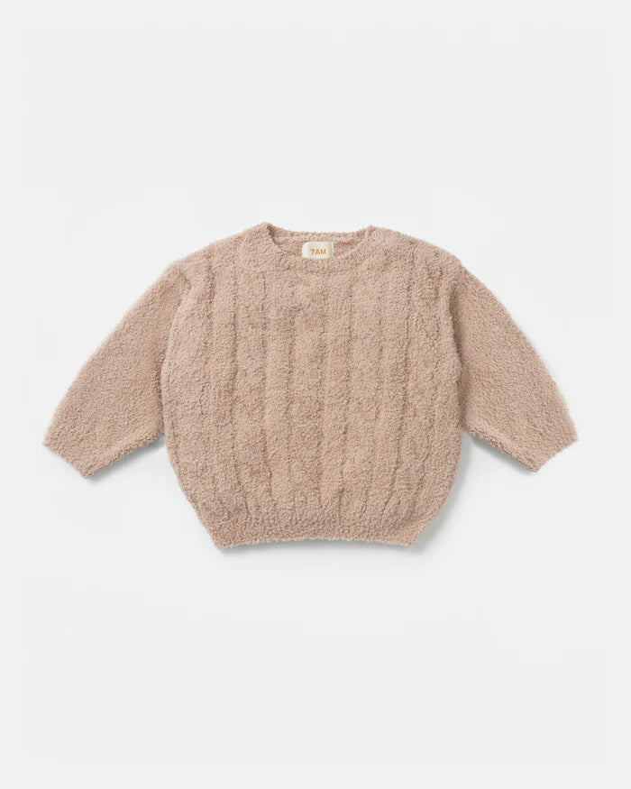 Boxy Sweater Cable by 7AM Enfant