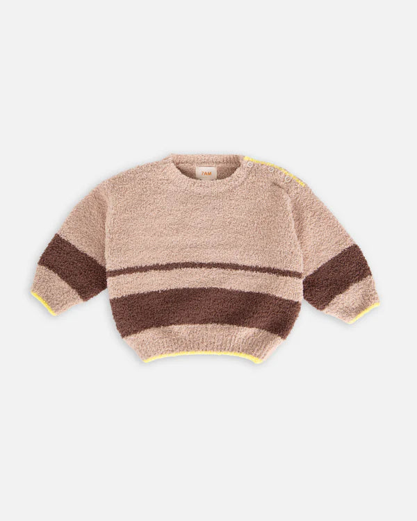 Boxy Striped Sweater by 7AM Enfant