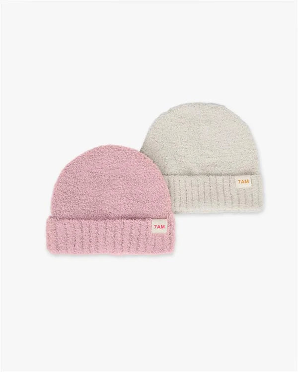 Fuzzy Beanie Set
