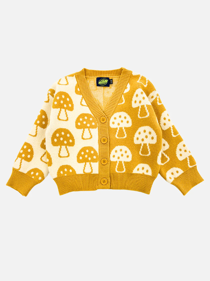 Shroom Cardigan by Milk Teeth