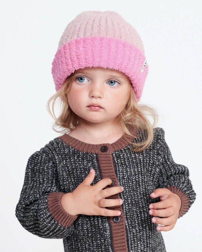 2-Tone Fuzzy Beanie 7AM Enfant