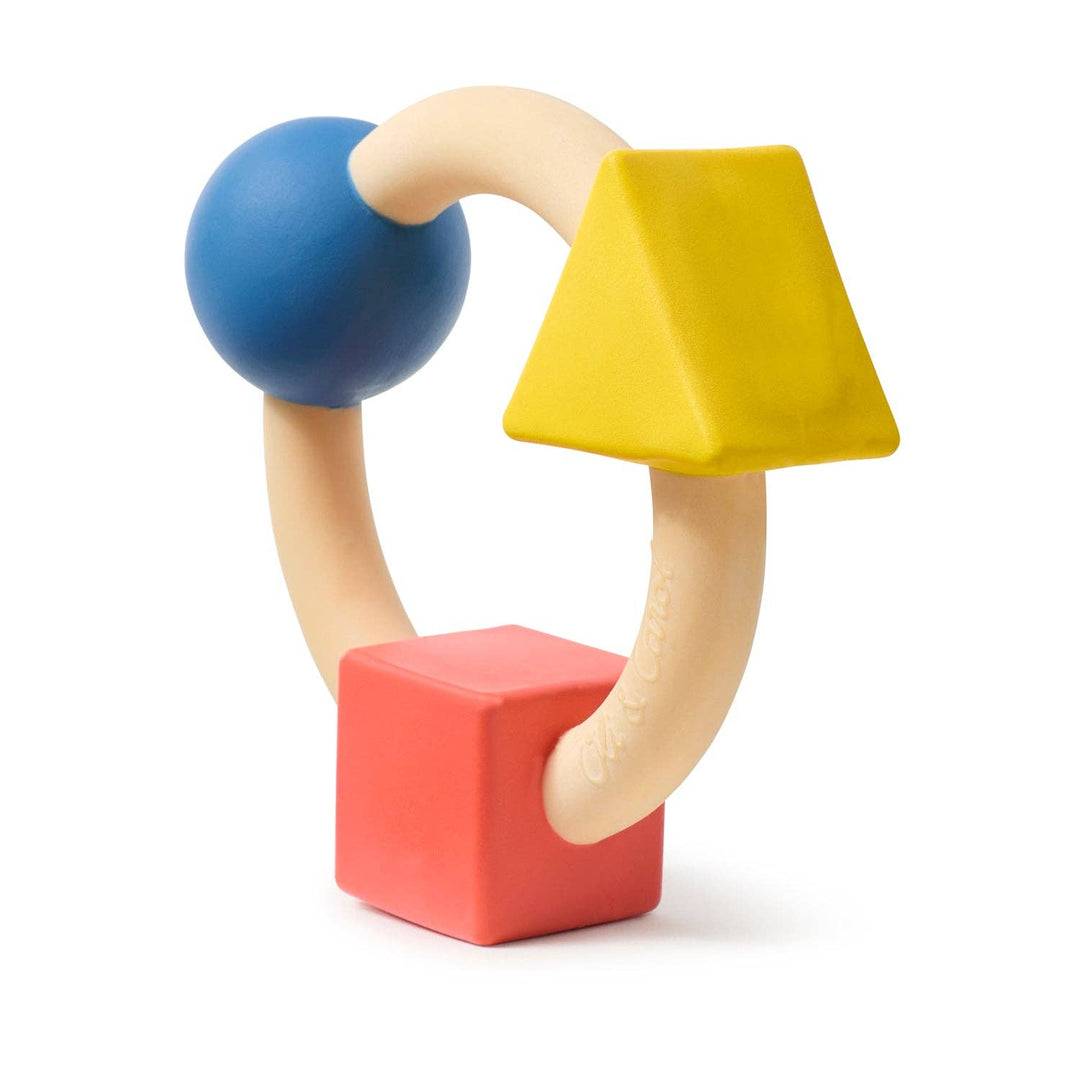 Bauhaus Movement Teething Ring Basic by Oli & Carol at Babesta
