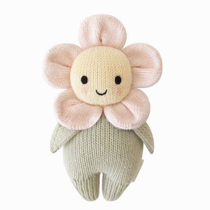 Baby Daisy Blush Pink Knitted Toy