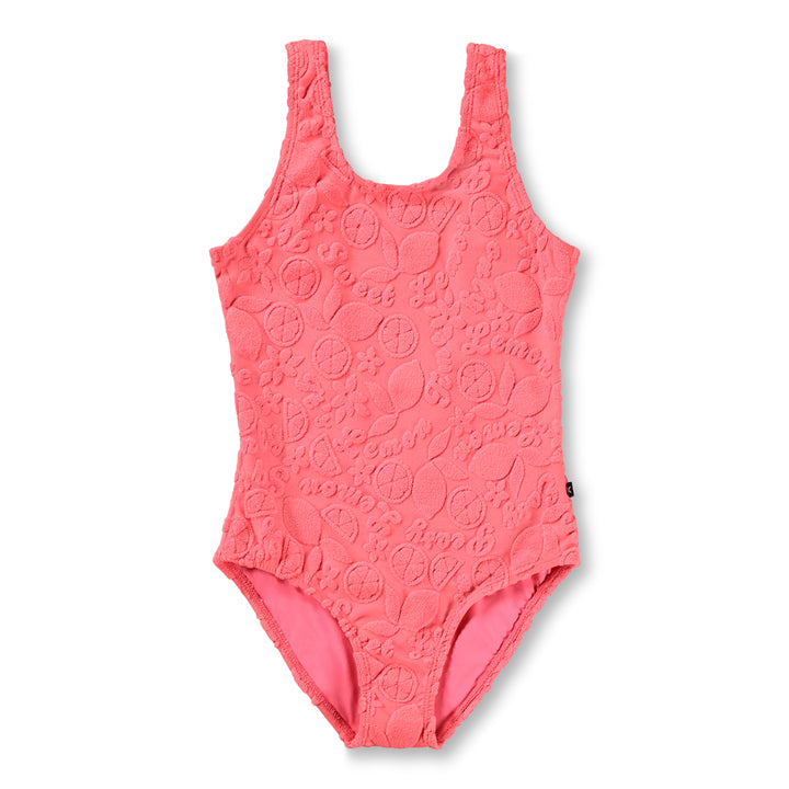 Nika Terry Lemon Quotes Swimsuit by Molo
