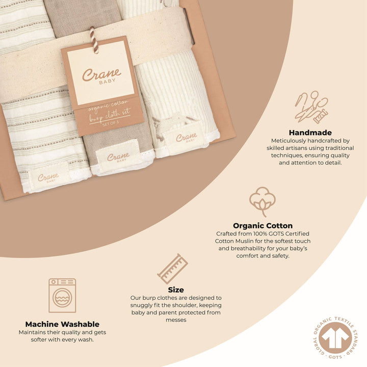 Bunny 3-pc. Burp Cloth Set
