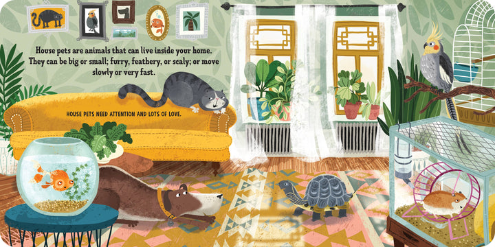 My First Book of House Pets Boardbook