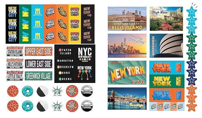 500 Stickers: NYC