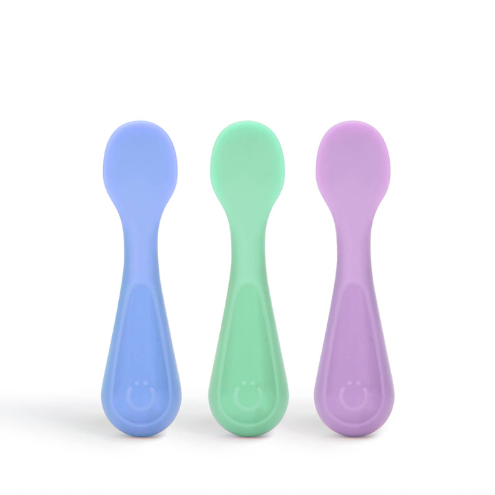 Silicone Utensils for Toddlers - 3 Pack