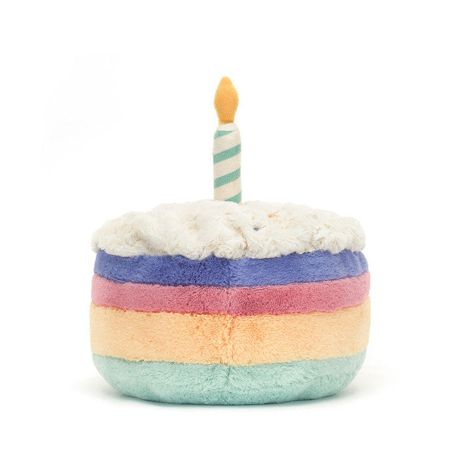 Amuseables Rainbow Birthday Cake by Jellycat