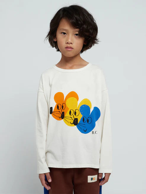 Multicolor Mouse Tshirt by Bobo Choses