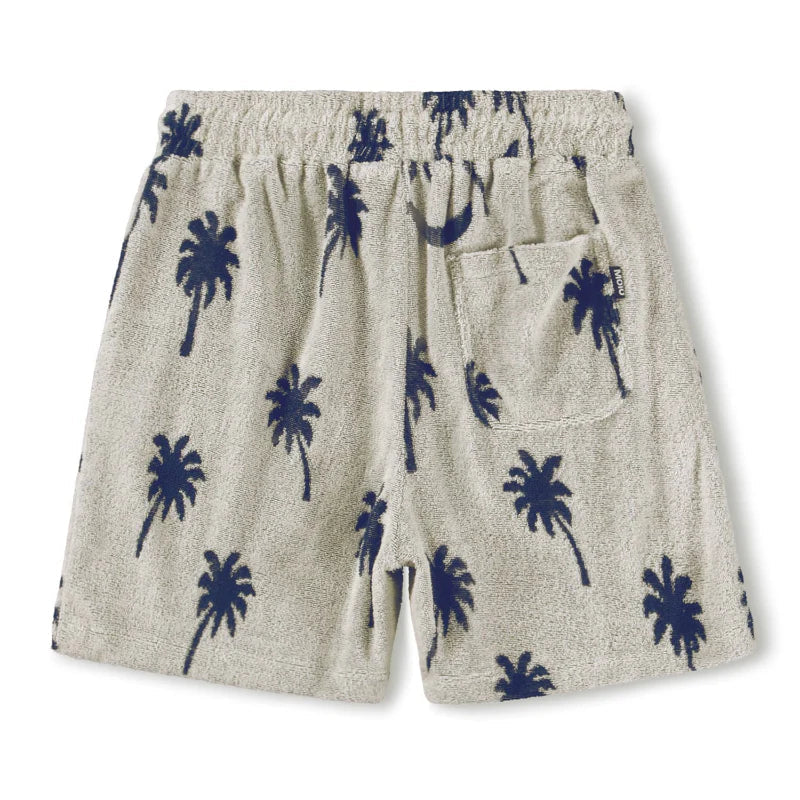 Abay Palm Blue Shorts by Molo