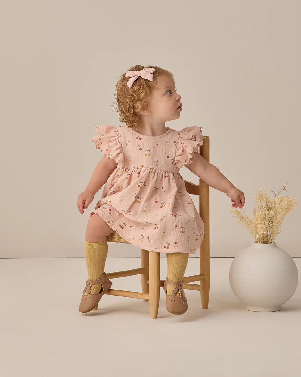 Alina Dress - Cherries by Quincy Mae
