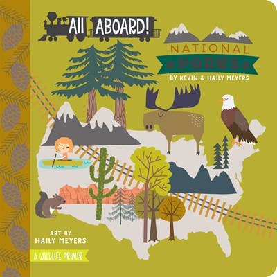 All Aboard! National Parks: A Wildlife Primer Board Book 