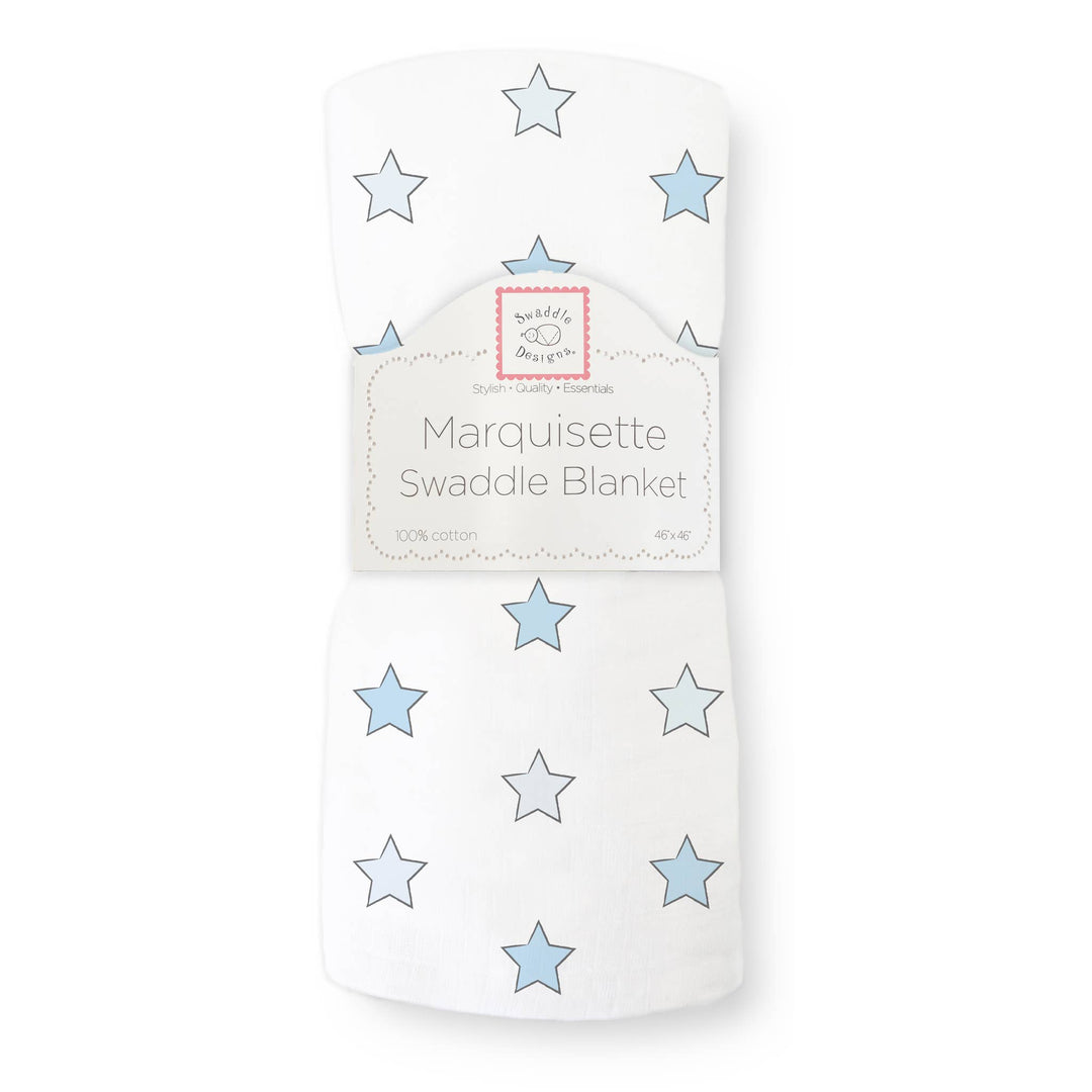 Astro Stars Muslin Marquisette Swaddle Blanket