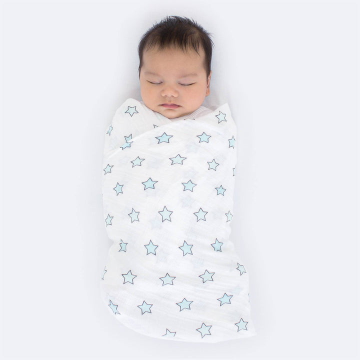 Astro Stars Muslin Marquisette Swaddle Blanket