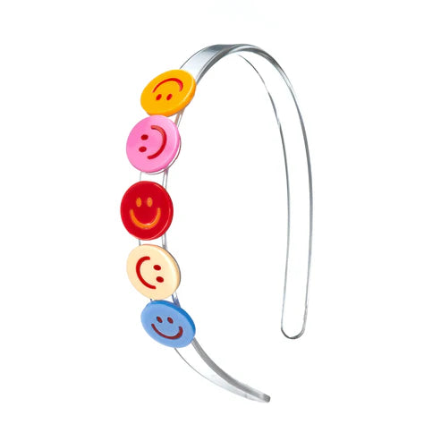 Happy Face Headband by Lilies & Roses