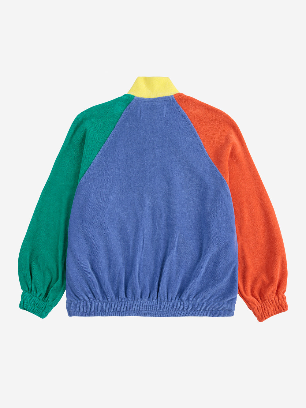 Smiling Color Block Sweatshirt by Bobo Choses