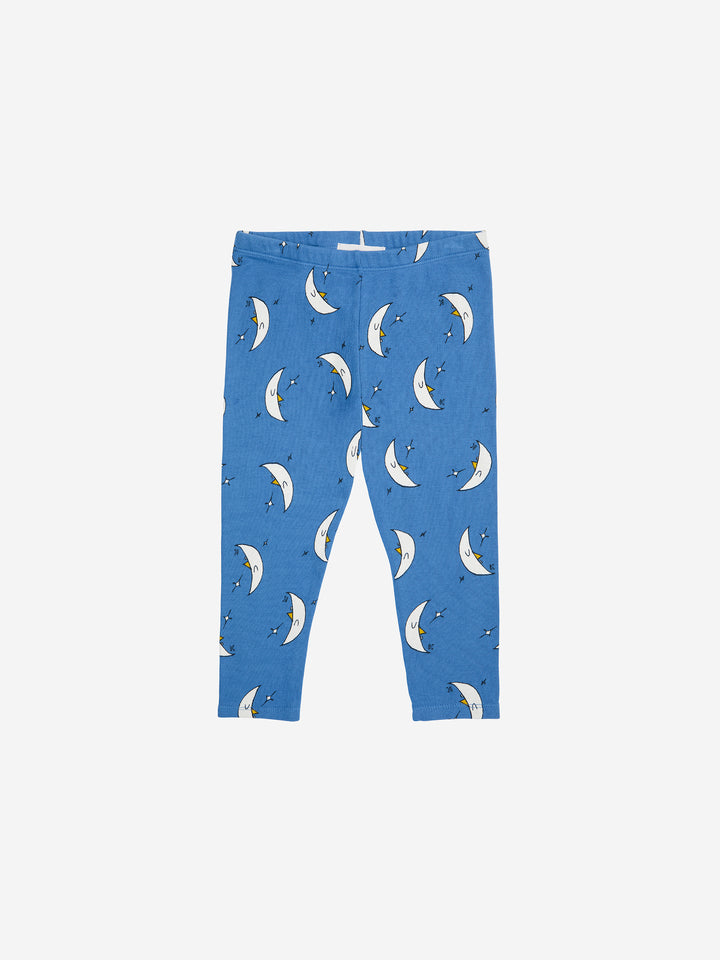 Beneath The Moon Leggings Blue by Bobo Choses